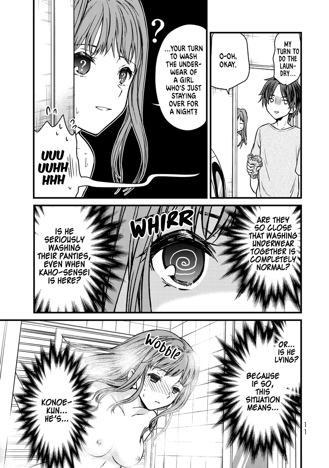 Ojousama no Shimobe Chapter 45 page 13 - Chapter 45: Konoe-kun is a pervert
