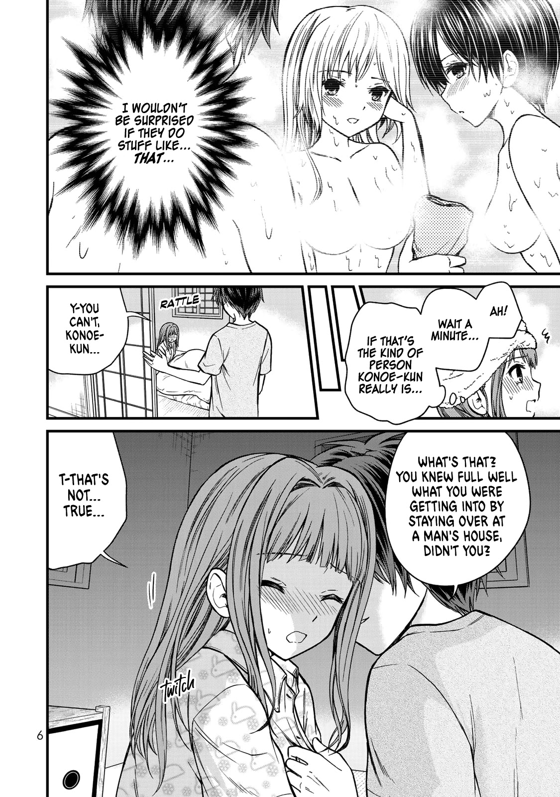 Ojousama no Shimobe Chapter 45 page 8 - Chapter 45: Konoe-kun is a pervert