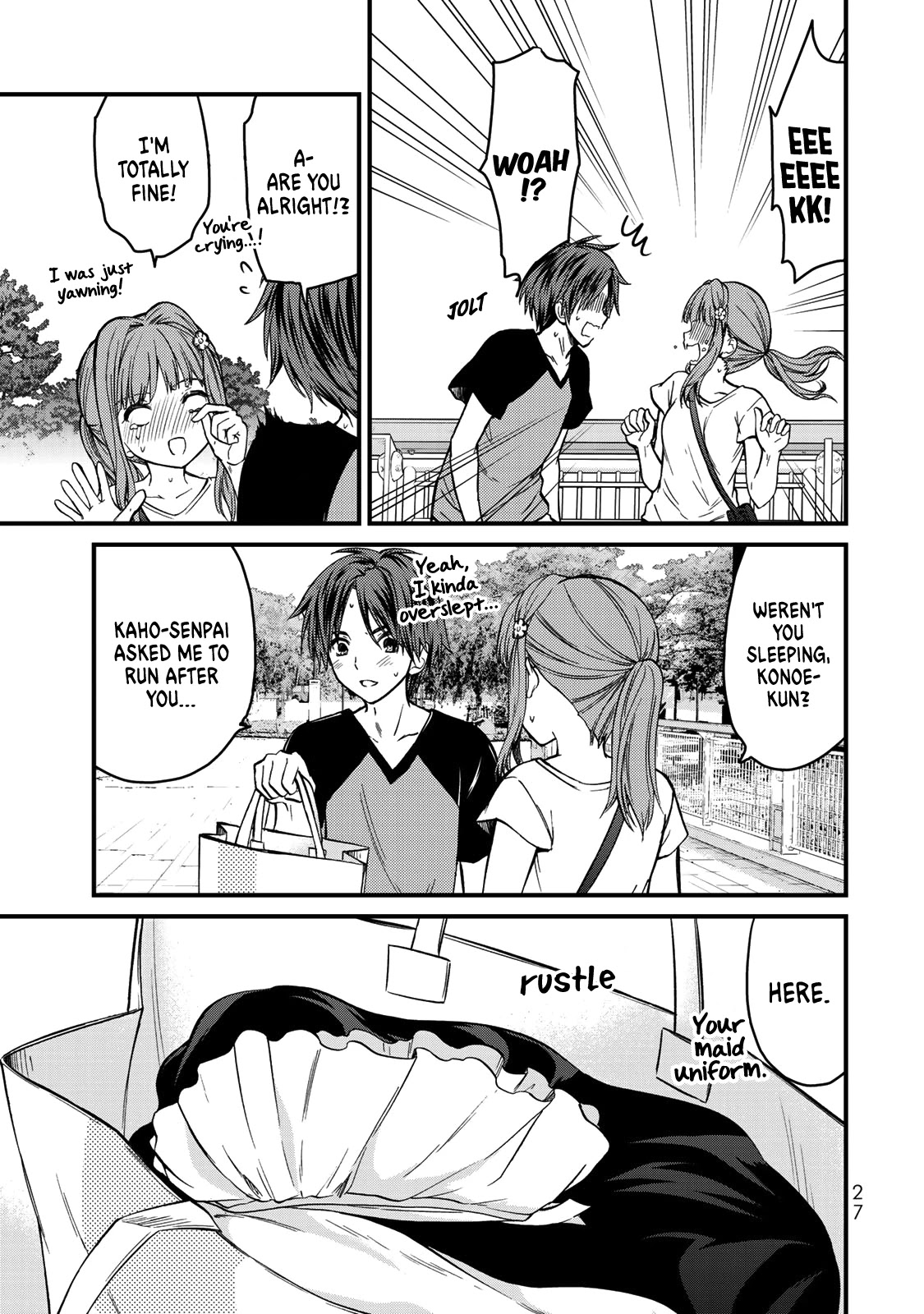 Ojousama no Shimobe Chapter 46 page 14 - Chapter 46: No excuses