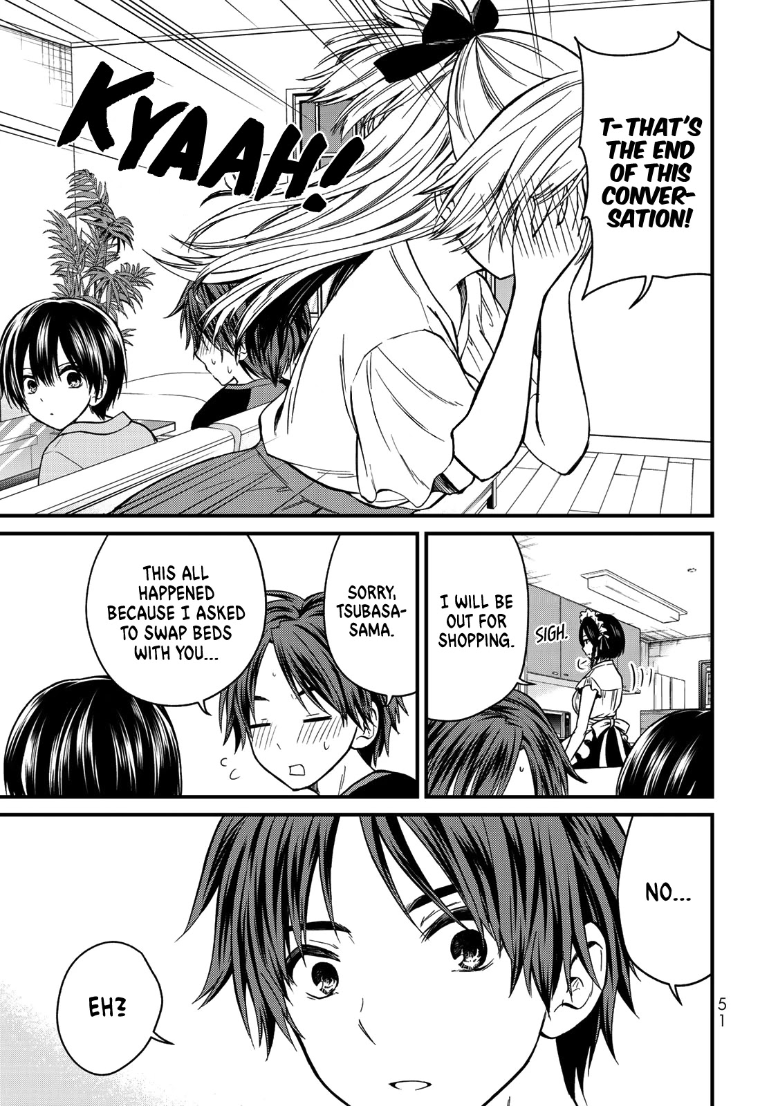 Ojousama no Shimobe Chapter 47 page 12 - Chapter 47: Don't tell me...
