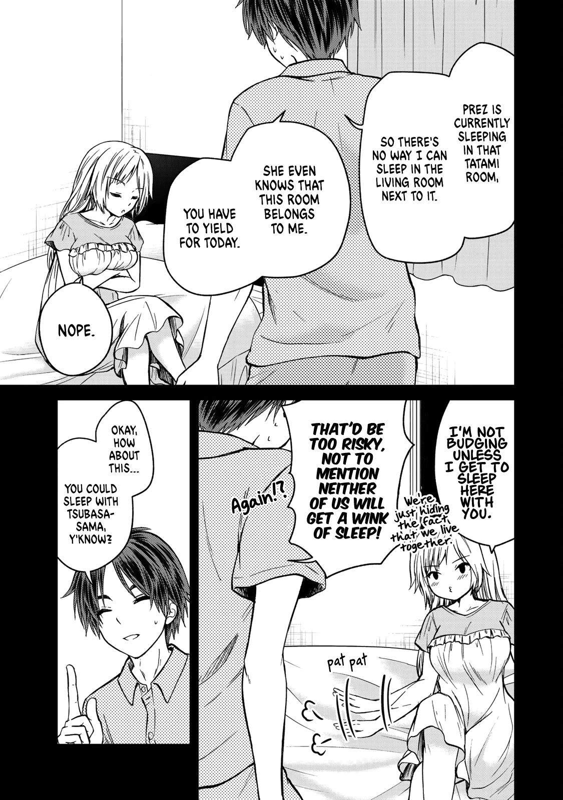 Ojousama no Shimobe Chapter 47 page 4 - Chapter 47: Don't tell me...