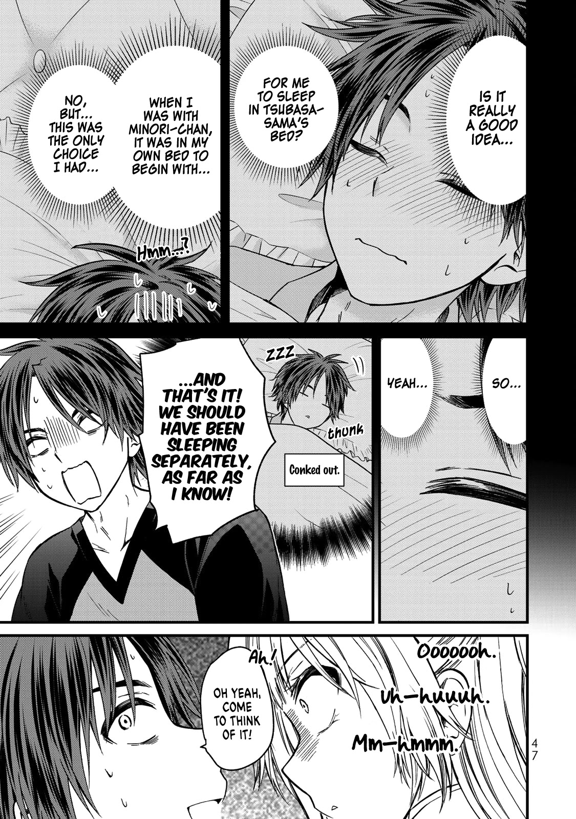 Ojousama no Shimobe Chapter 47 page 8 - Chapter 47: Don't tell me...