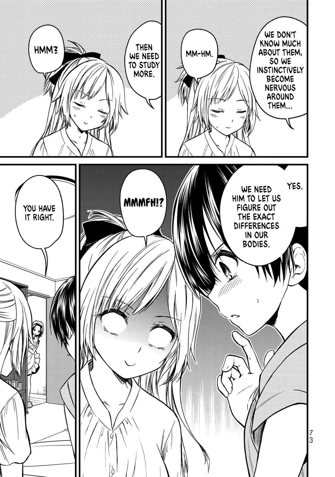 Ojousama no Shimobe Chapter 48 page 18 - Chapter 48: Even though I like him...