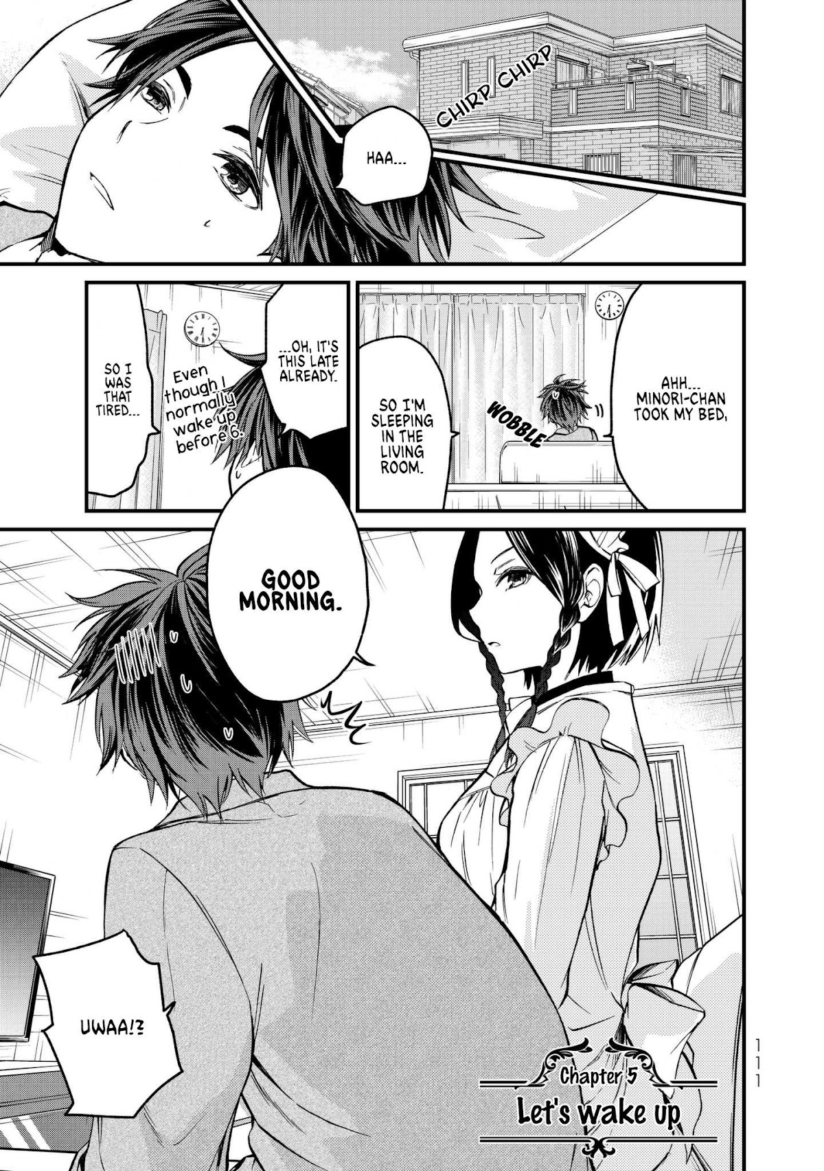 Ojousama no Shimobe Chapter 5 page 1 - Chapter 5: Let's wake up