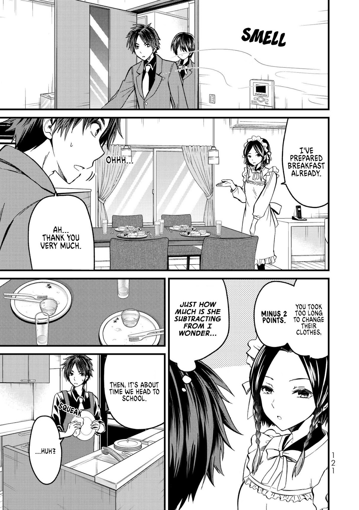 Ojousama no Shimobe Chapter 5 page 11 - Chapter 5: Let's wake up
