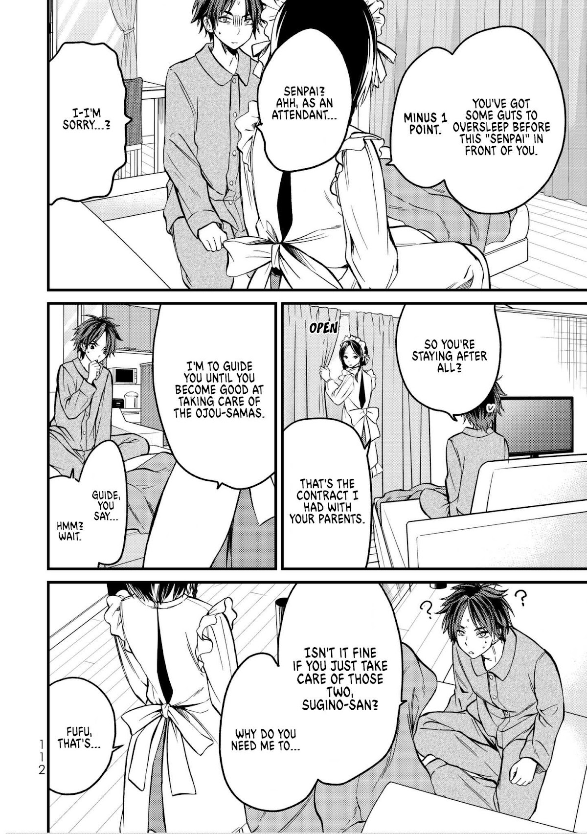 Ojousama no Shimobe Chapter 5 page 2 - Chapter 5: Let's wake up