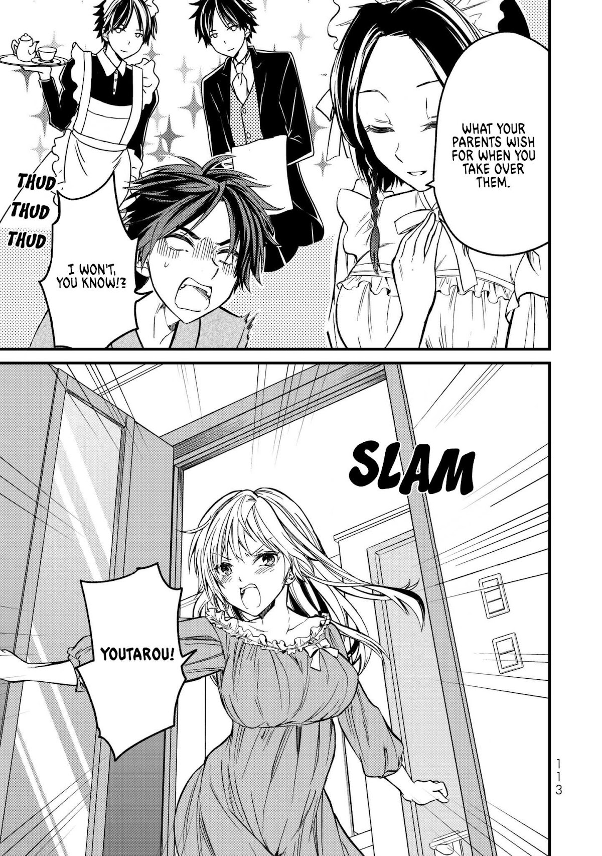 Ojousama no Shimobe Chapter 5 page 3 - Chapter 5: Let's wake up