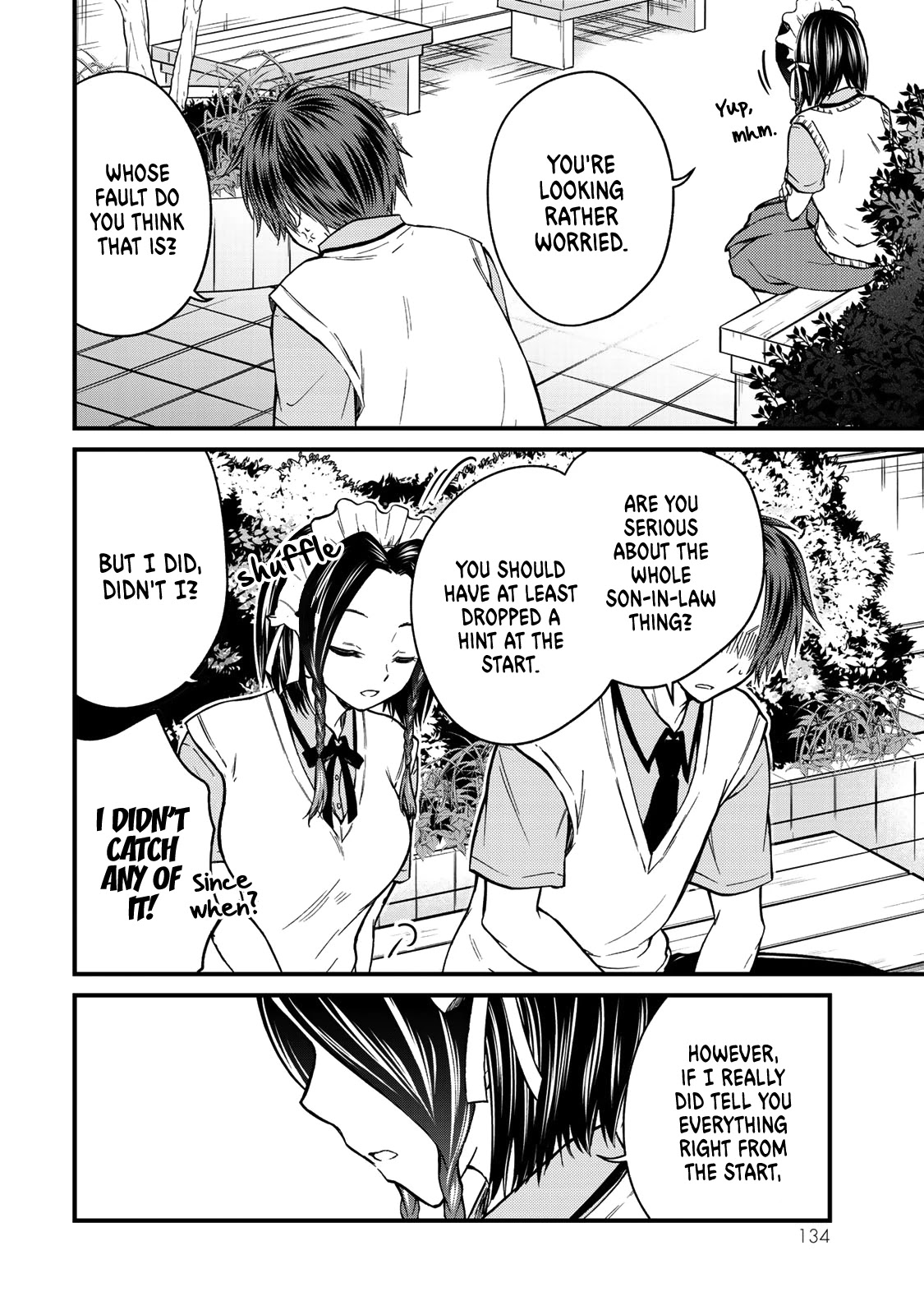Ojousama no Shimobe Chapter 52 page 5 - Chapter 52: Wanna try doing it?