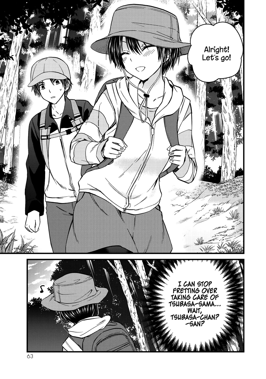Ojousama no Shimobe Chapter 57 page 14 - Chapter 57: Tsubasa-chan... san?
