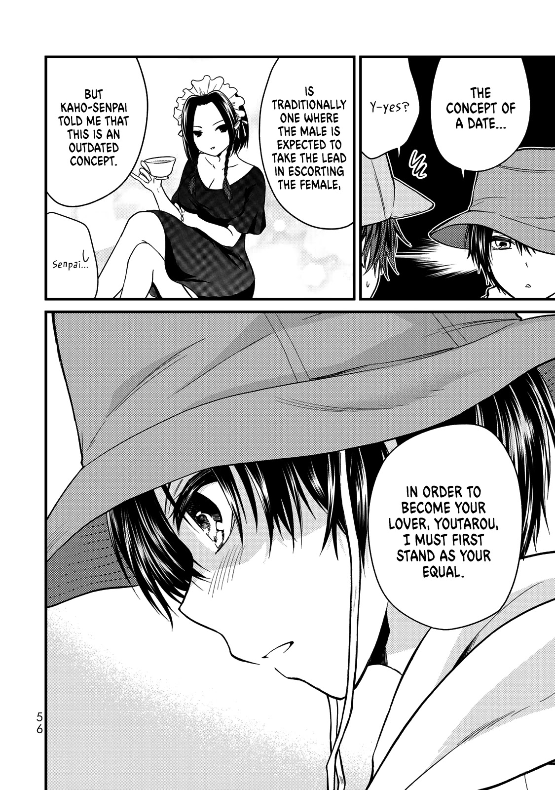 Ojousama no Shimobe Chapter 57 page 7 - Chapter 57: Tsubasa-chan... san?