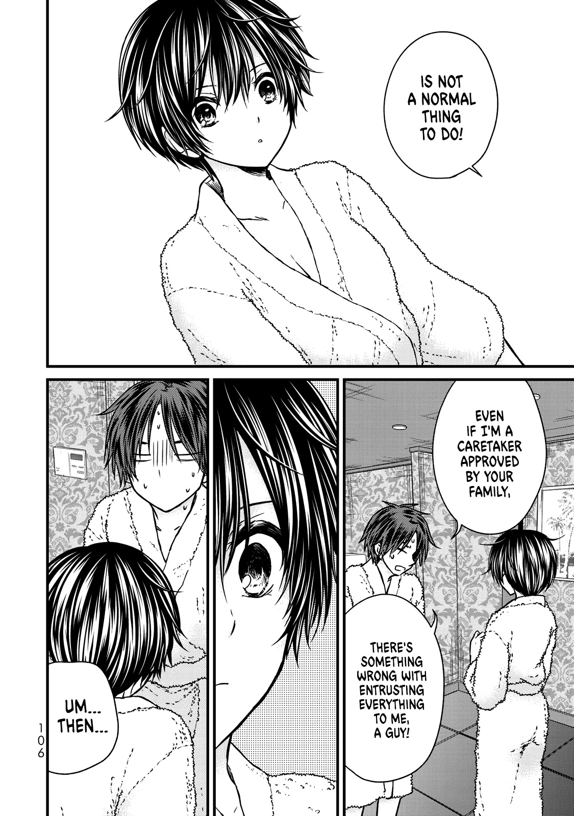 Ojousama no Shimobe Chapter 60 page 9 - Chapter 60: The couple's first time