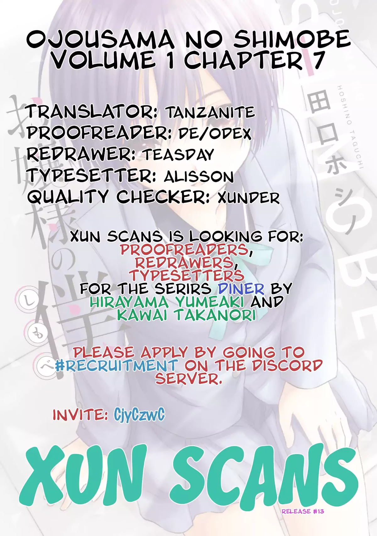 Ojousama no Shimobe Chapter 7 page 19 - Chapter 7: Let's Practice