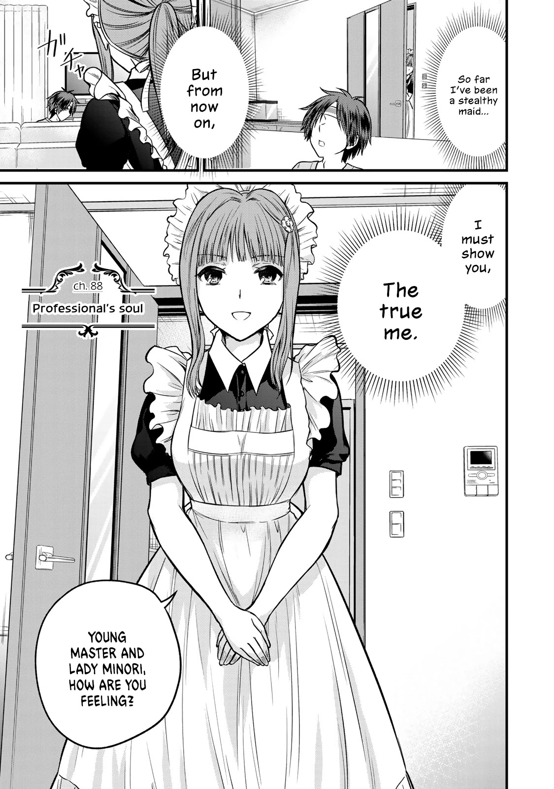 Ojousama no Shimobe Chapter 88 page 1 - Chapter 88: Professional’s soul