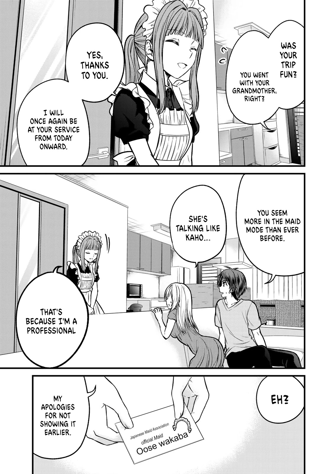 Ojousama no Shimobe Chapter 88 page 3 - Chapter 88: Professional’s soul