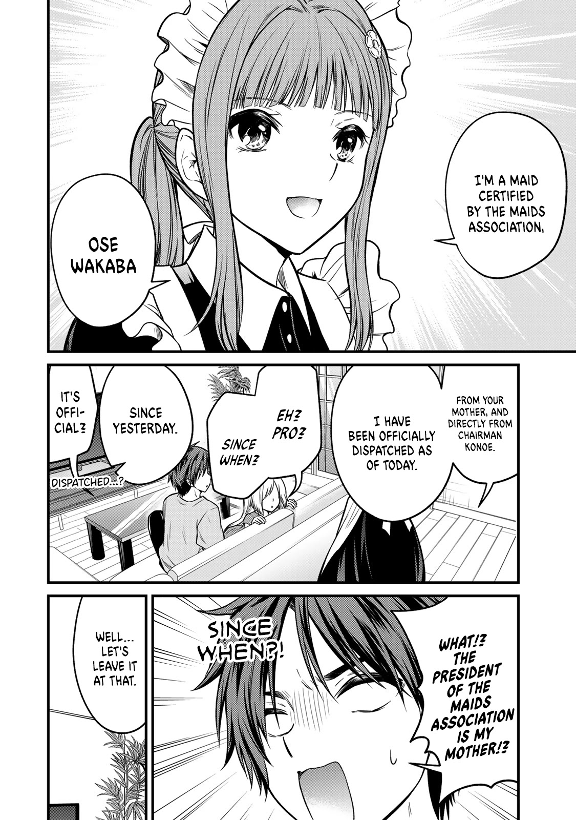 Ojousama no Shimobe Chapter 88 page 4 - Chapter 88: Professional’s soul
