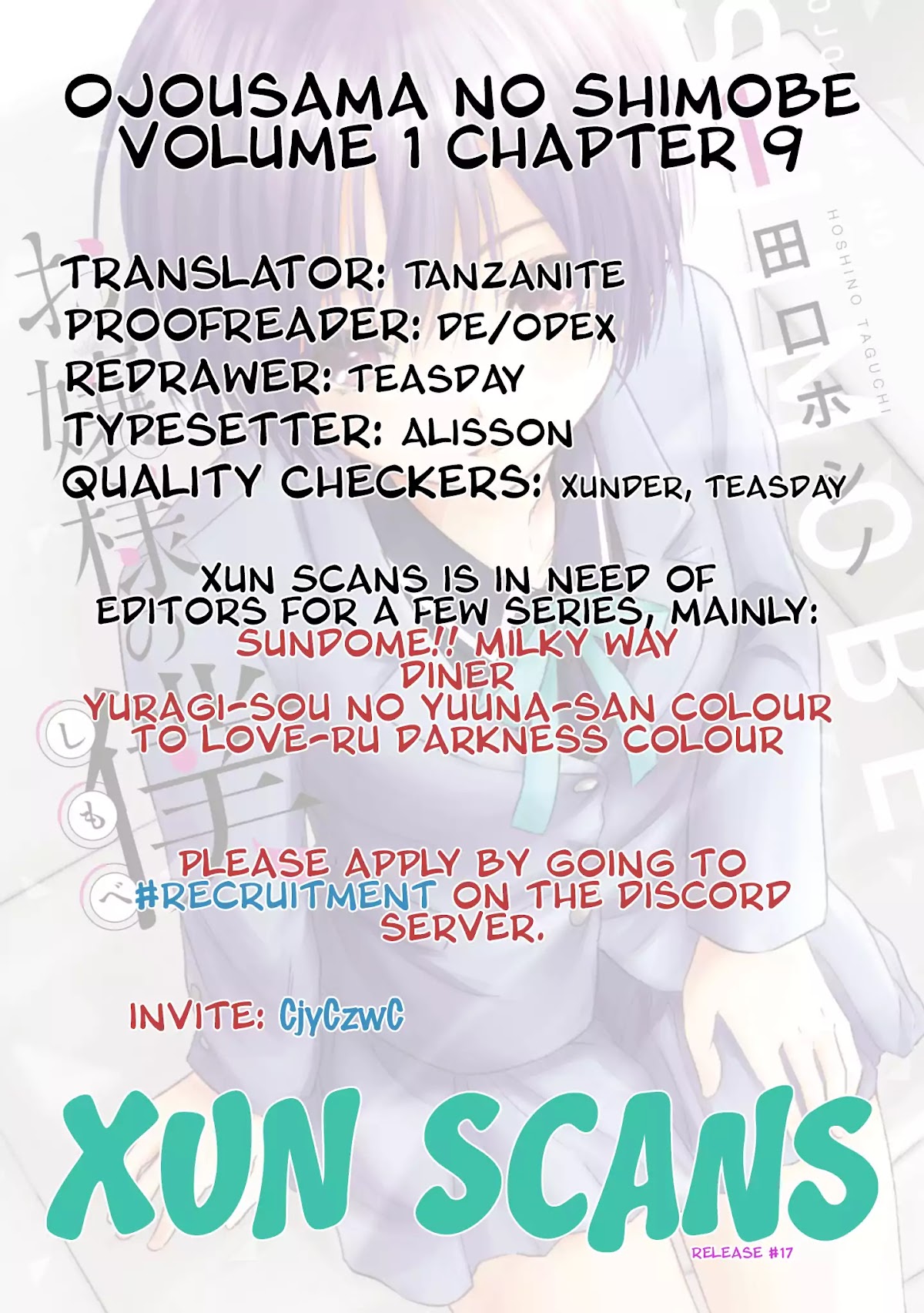 Ojousama no Shimobe Chapter 9 page 15 - Chapter 9: My Servant