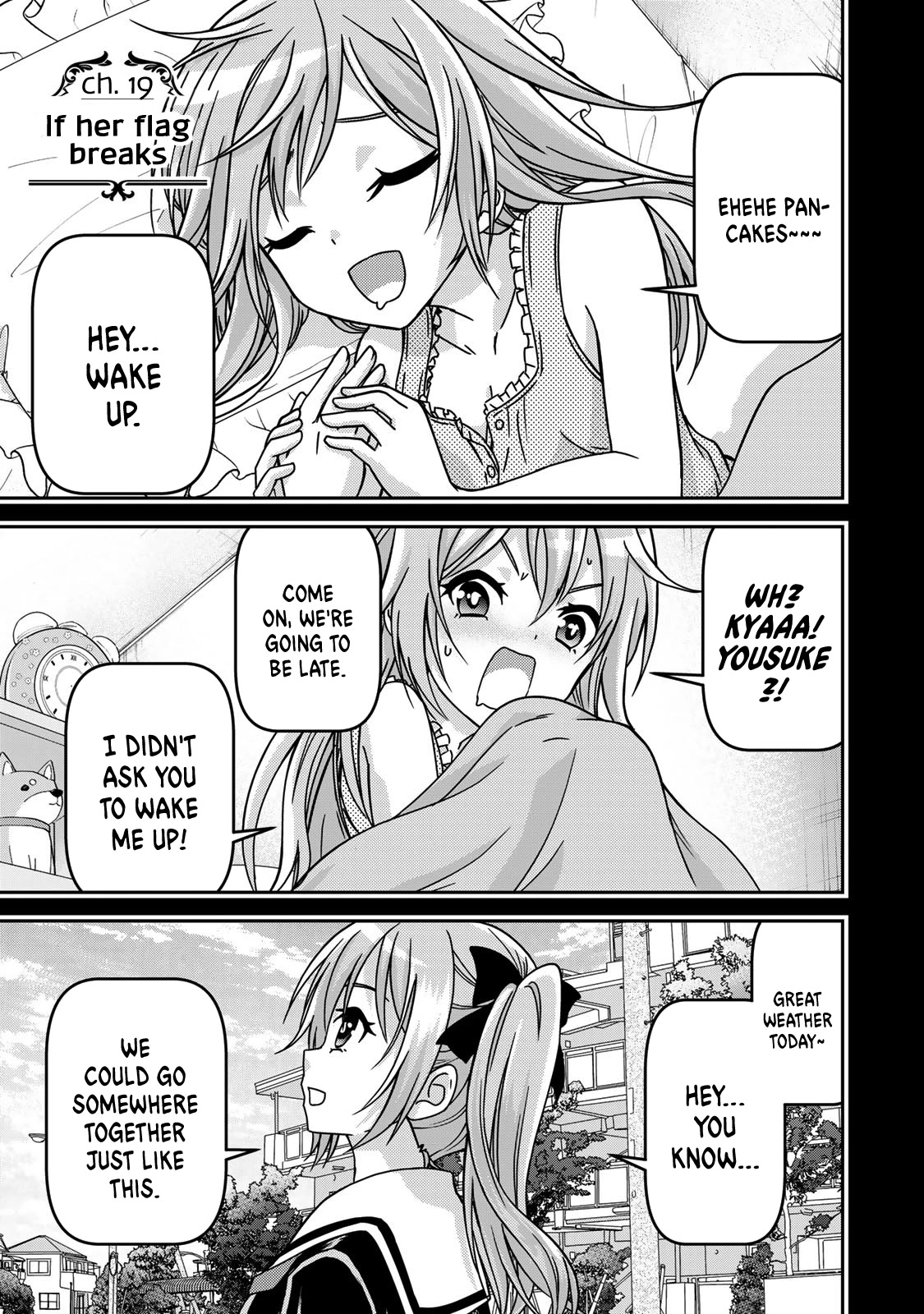 Ojousama no Shimobe Chapter 91 page 1 - Chapter 91: If Her Flag Breaks