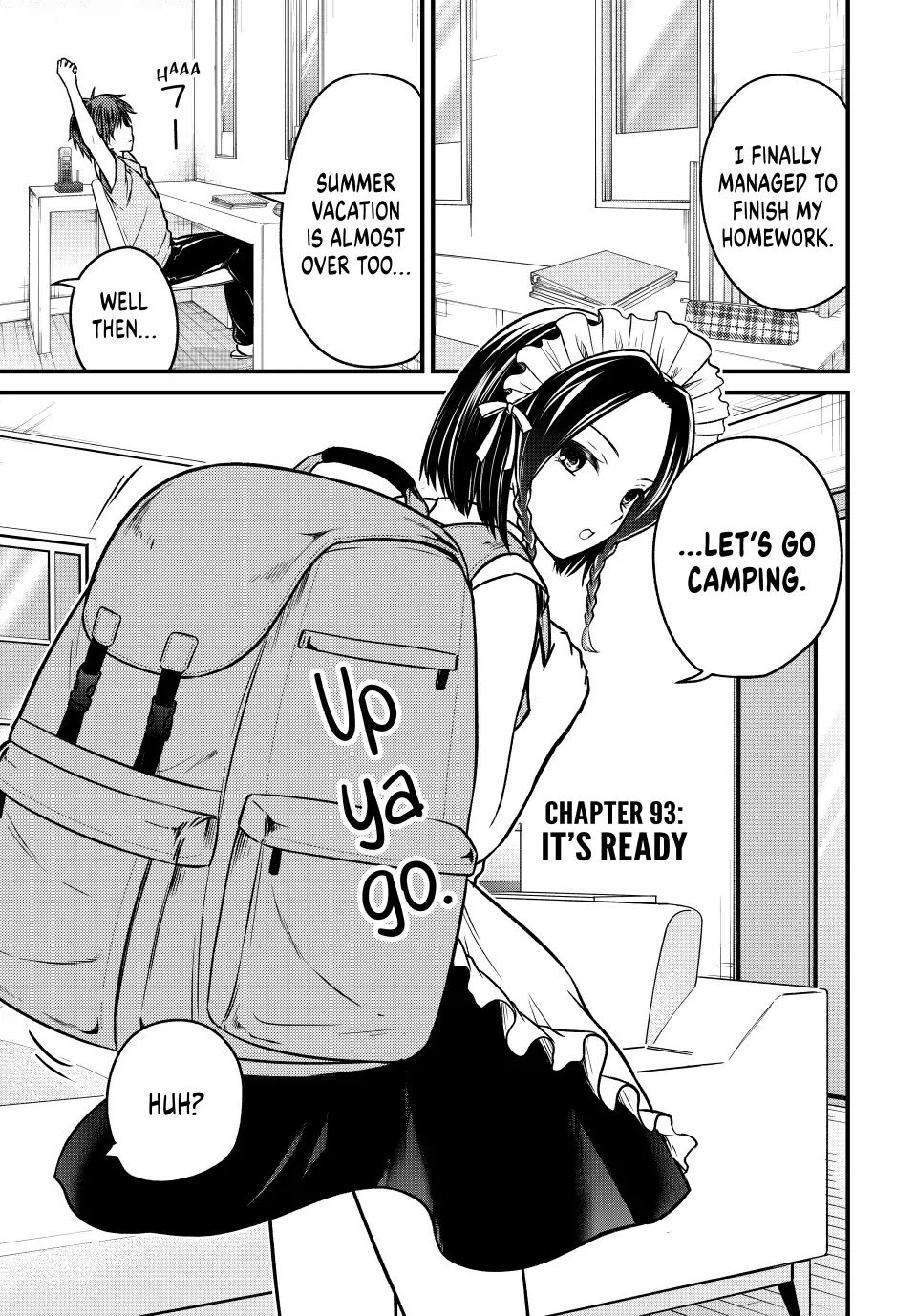Ojousama no Shimobe Chapter 93 page 1 - Chapter 93: It’s Ready
