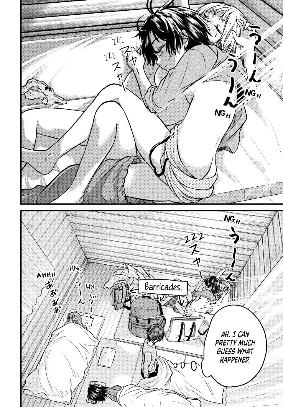 Ojousama no Shimobe Chapter 94 page 14 - Chapter 94: Can't Sleep