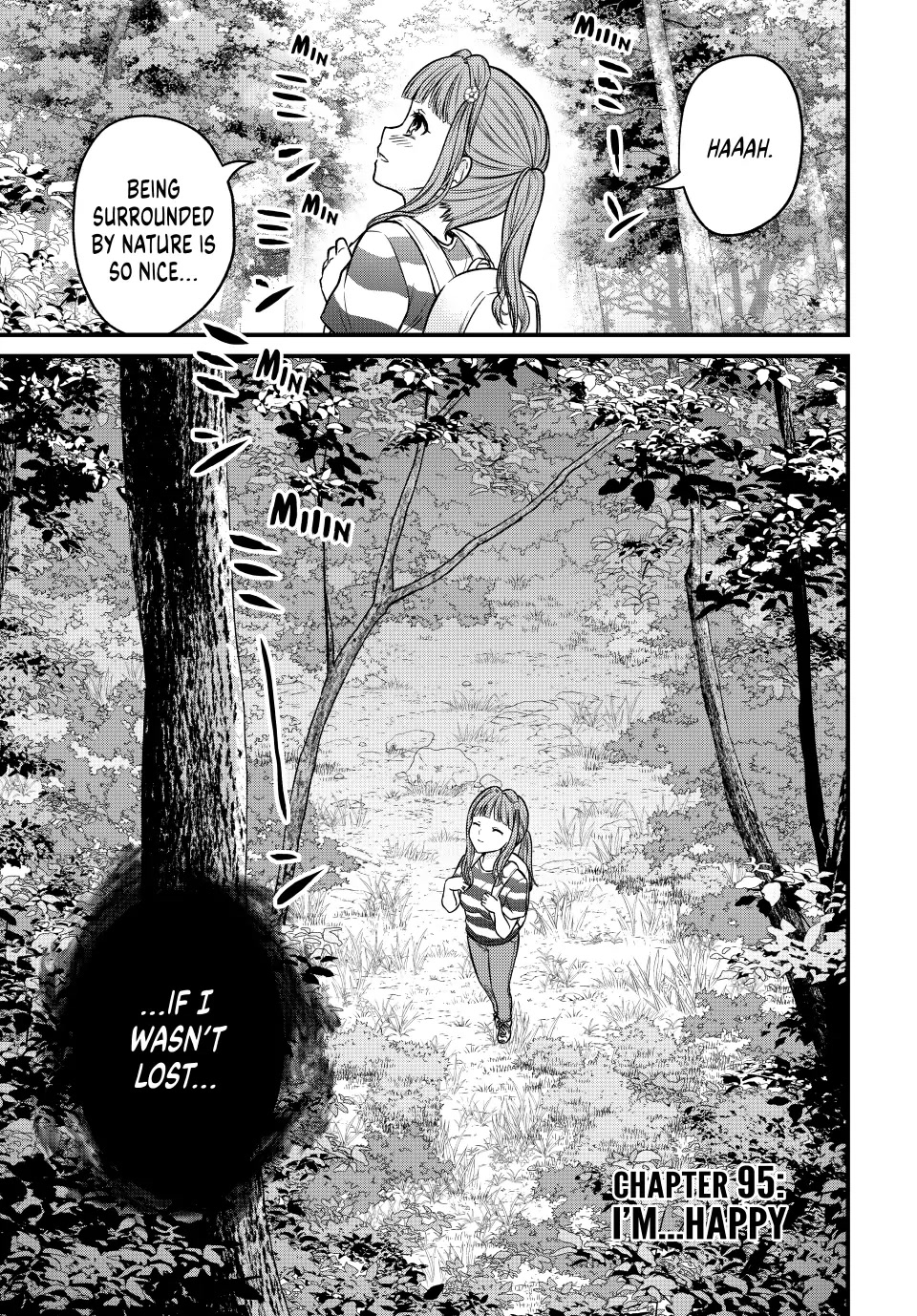 Ojousama no Shimobe Chapter 95 page 1 - Chapter 95: I’m...Happy