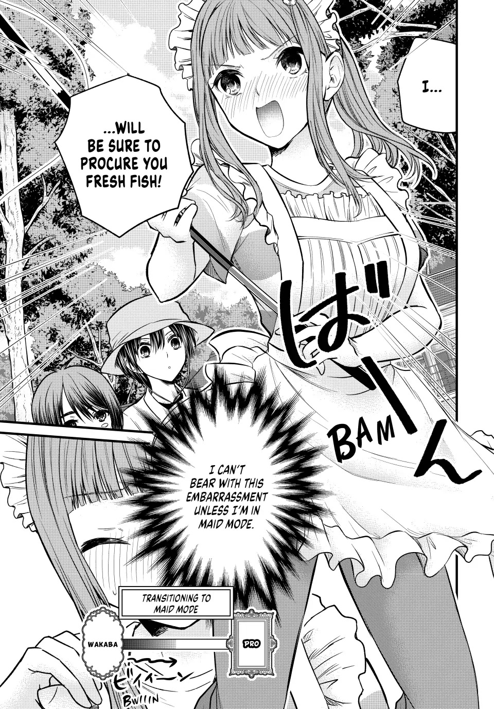Ojousama no Shimobe Chapter 95 page 13 - Chapter 95: I’m...Happy