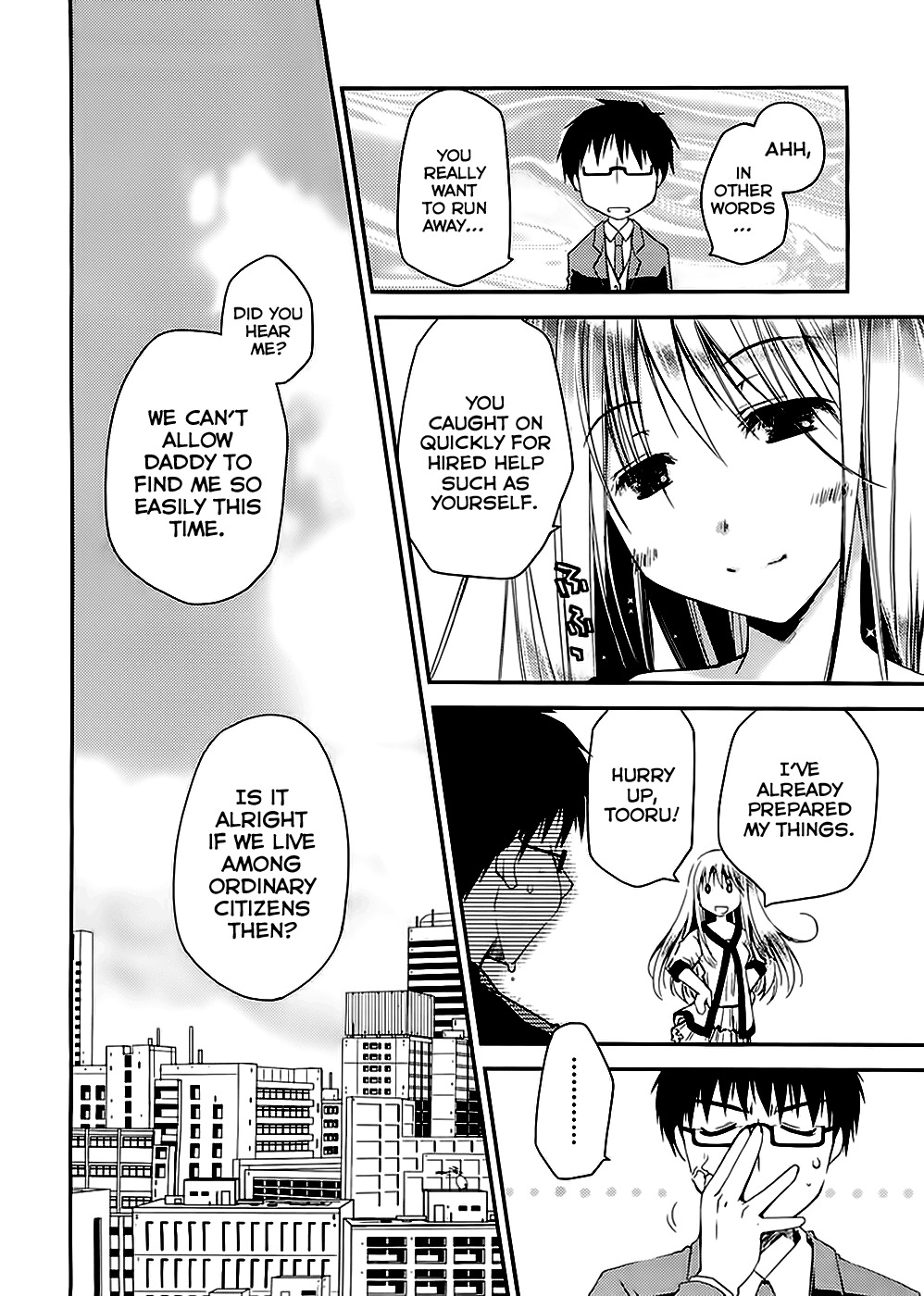 Ojousama wa Nigedashita Chapter 1 page 14 - Chapter 1: Plan and Escape