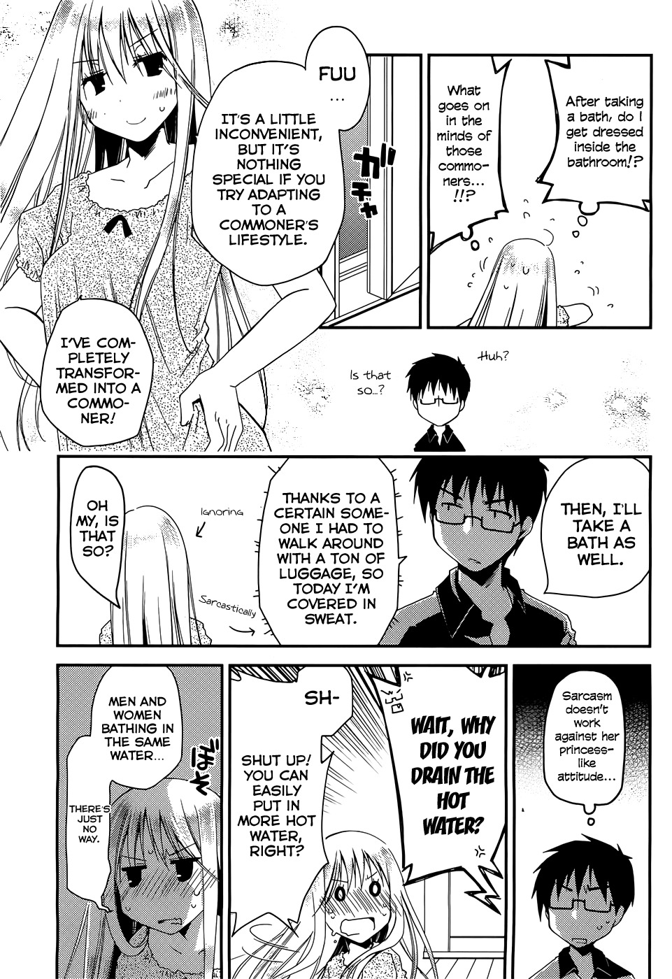 Ojousama wa Nigedashita Chapter 2 page 7 - Chapter 2: The other side of the curtain