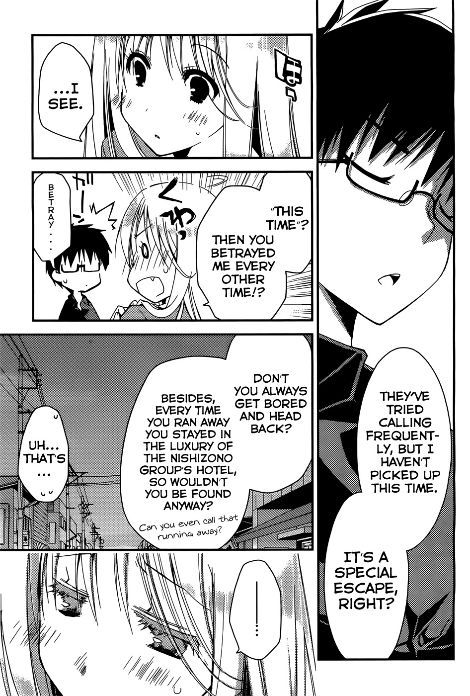 Ojousama wa Nigedashita Chapter 4 page 11 - Chapter 4: Friends