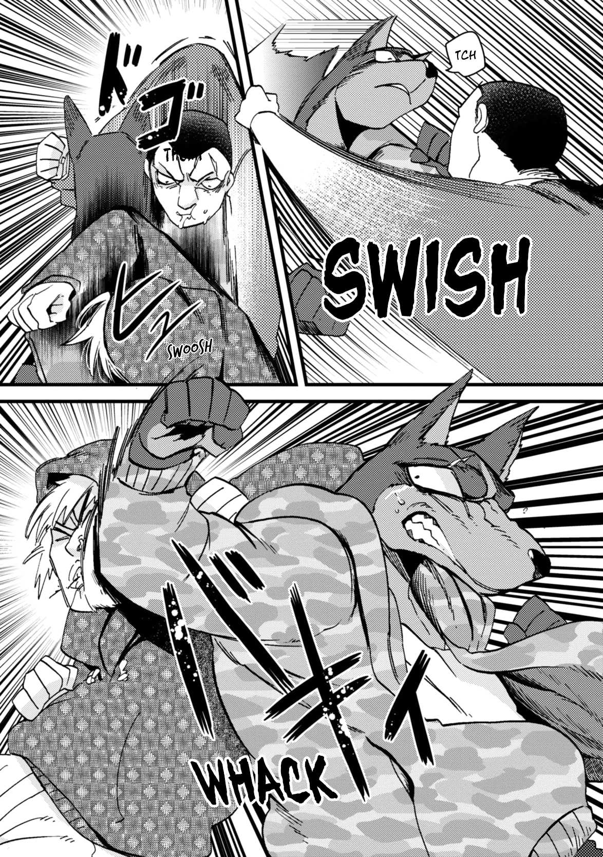Ojyo with Seven Dogs Chapter 2 page 10 - Chapter 2: Young Miss and Mad Dog's Owner