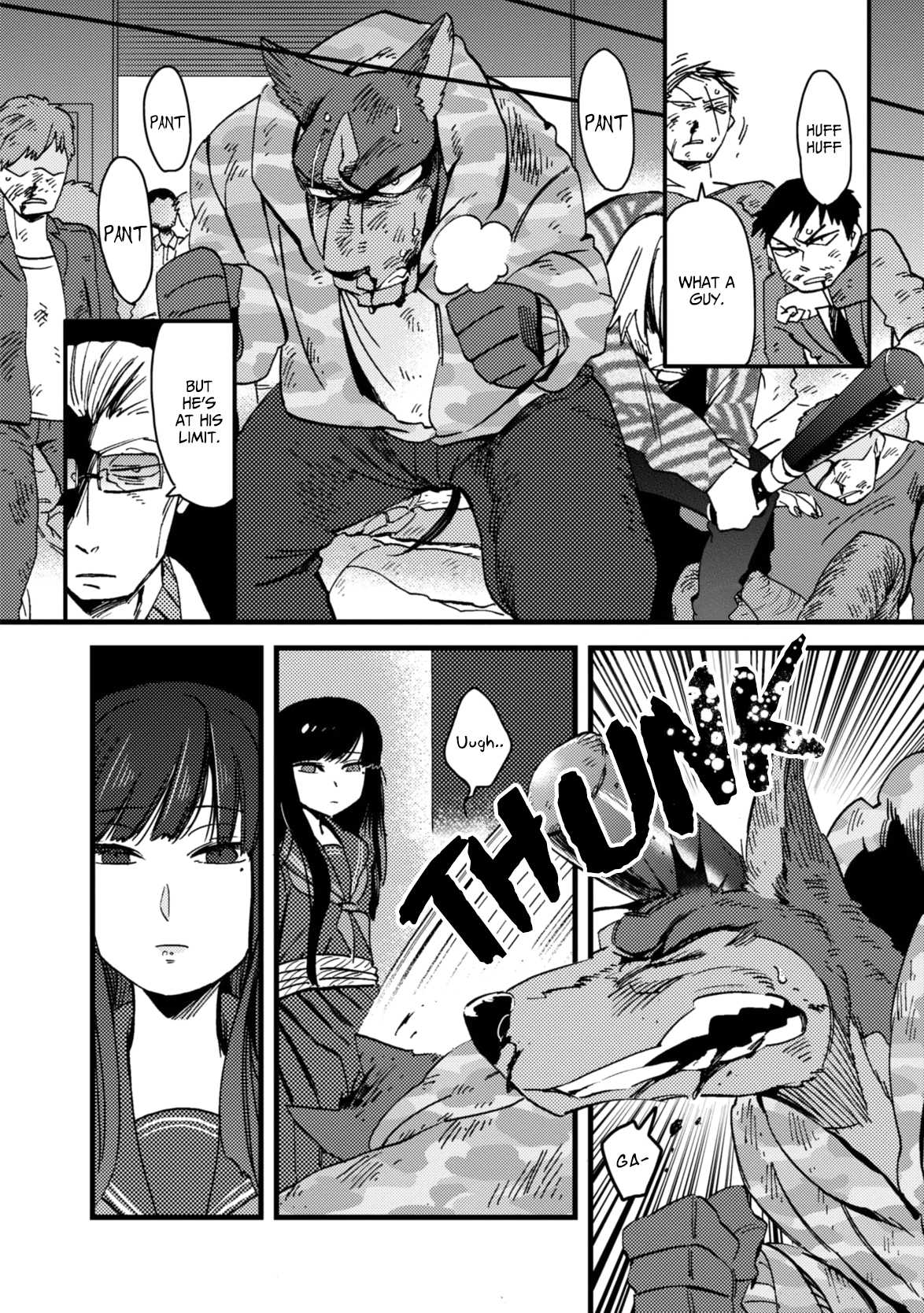 Ojyo with Seven Dogs Chapter 2 page 11 - Chapter 2: Young Miss and Mad Dog's Owner
