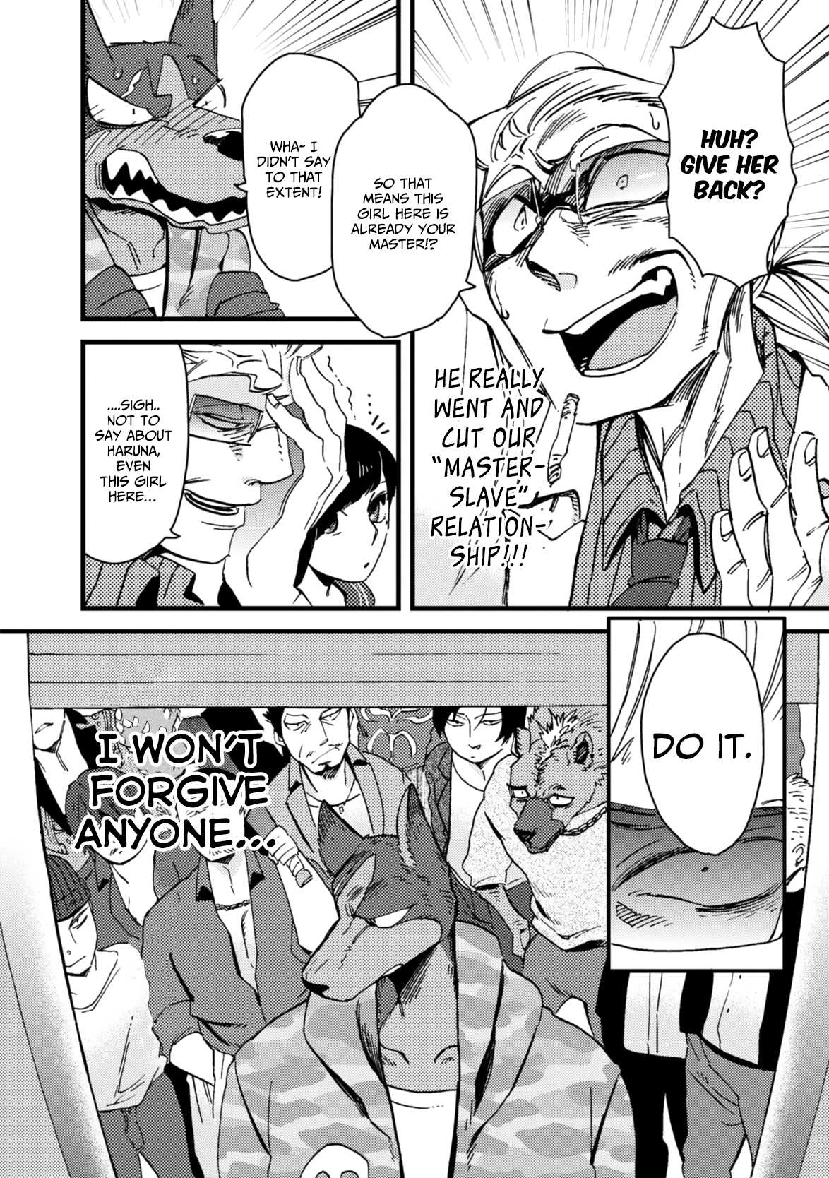 Ojyo with Seven Dogs Chapter 2 page 9 - Chapter 2: Young Miss and Mad Dog's Owner