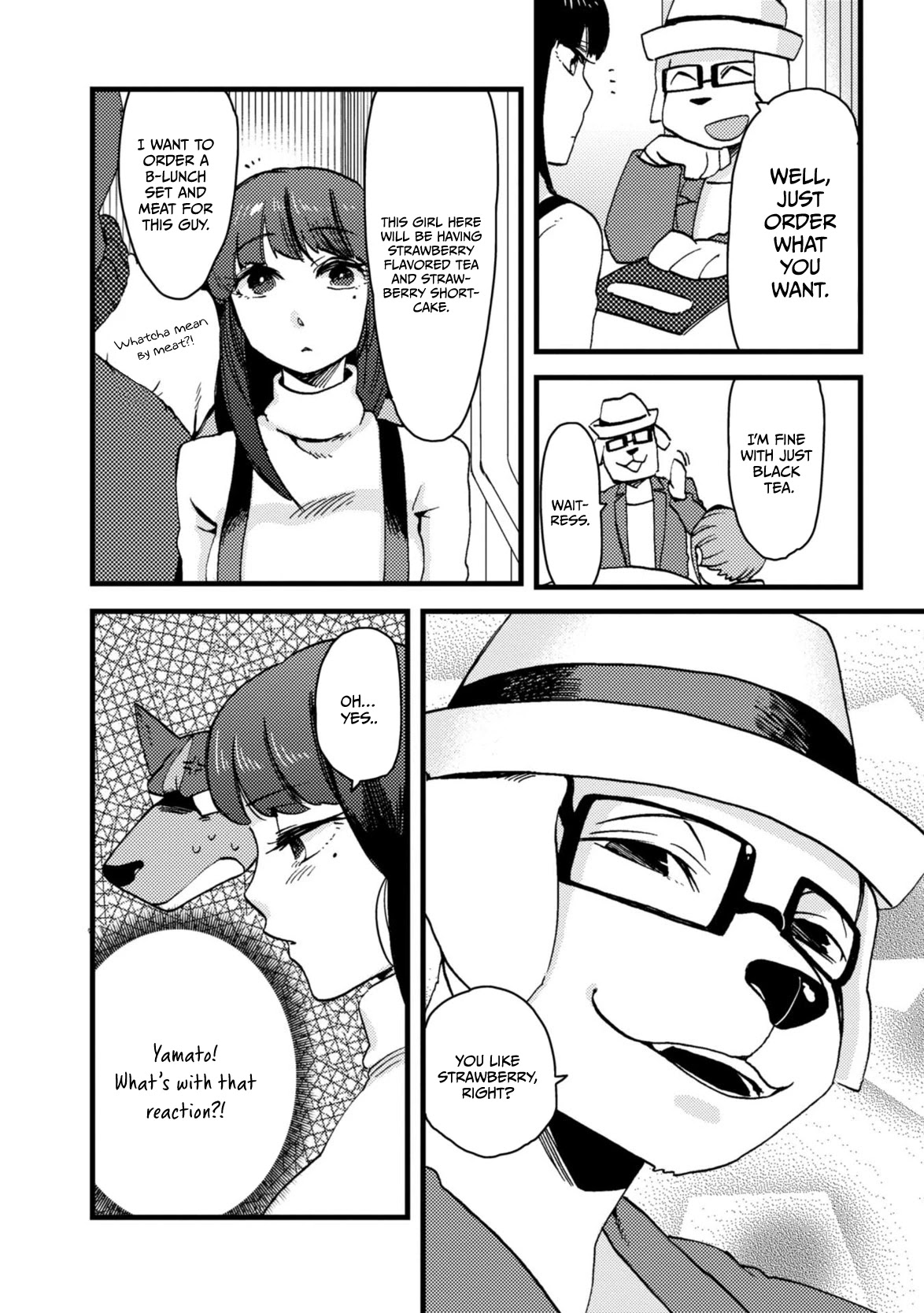 Ojyo with Seven Dogs Chapter 3 page 10 - Chapter 3: Young Miss and The Intellectual Dog