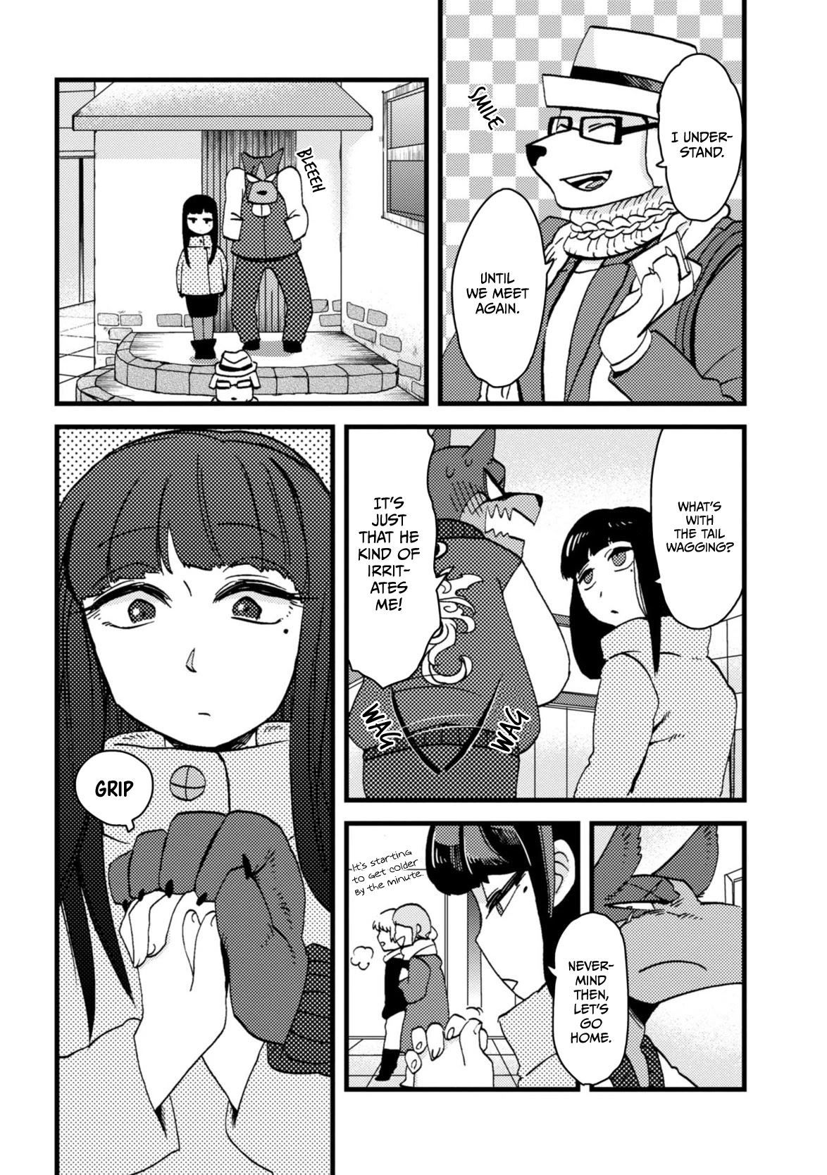 Ojyo with Seven Dogs Chapter 3 page 15 - Chapter 3: Young Miss and The Intellectual Dog
