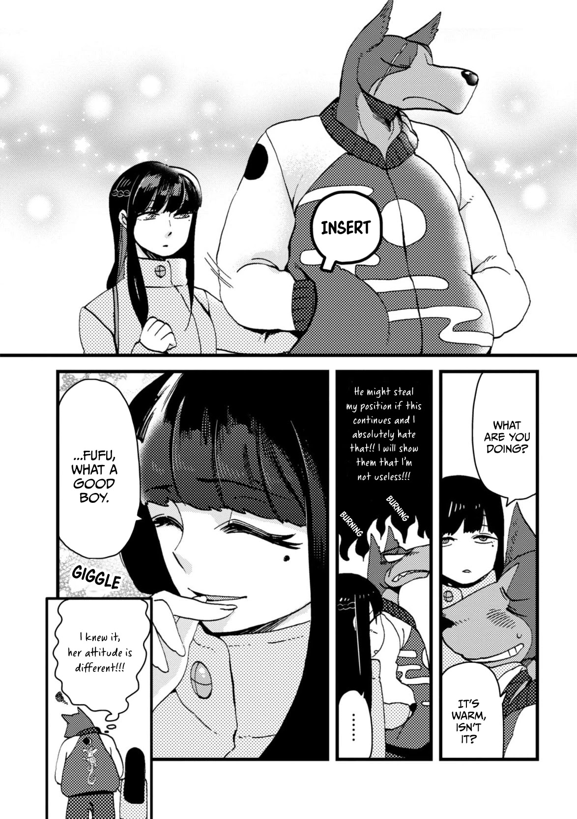 Ojyo with Seven Dogs Chapter 3 page 16 - Chapter 3: Young Miss and The Intellectual Dog