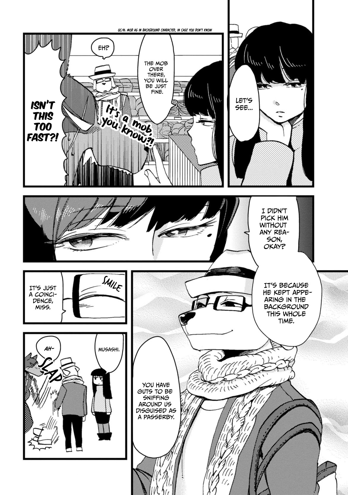 Ojyo with Seven Dogs Chapter 3 page 7 - Chapter 3: Young Miss and The Intellectual Dog