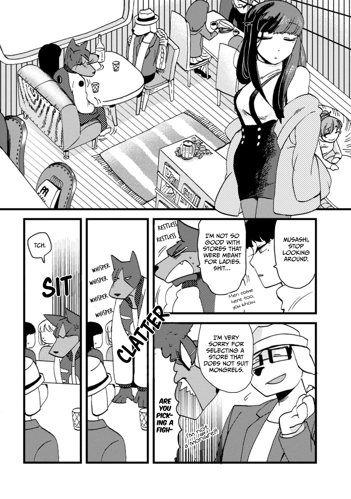 Ojyo with Seven Dogs Chapter 3 page 9 - Chapter 3: Young Miss and The Intellectual Dog