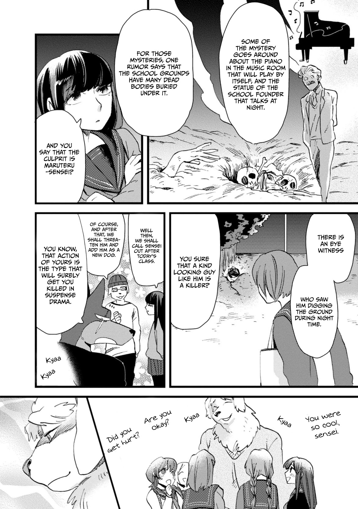 Ojyo with Seven Dogs Chapter 4 page 10 - Chapter 4: Young Miss and Giant Dog
