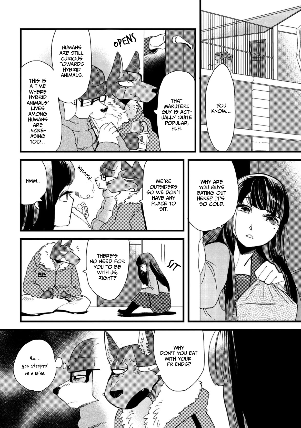 Ojyo with Seven Dogs Chapter 4 page 11 - Chapter 4: Young Miss and Giant Dog