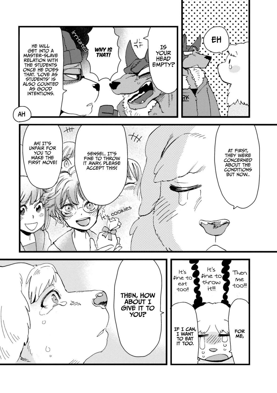 Ojyo with Seven Dogs Chapter 4 page 15 - Chapter 4: Young Miss and Giant Dog