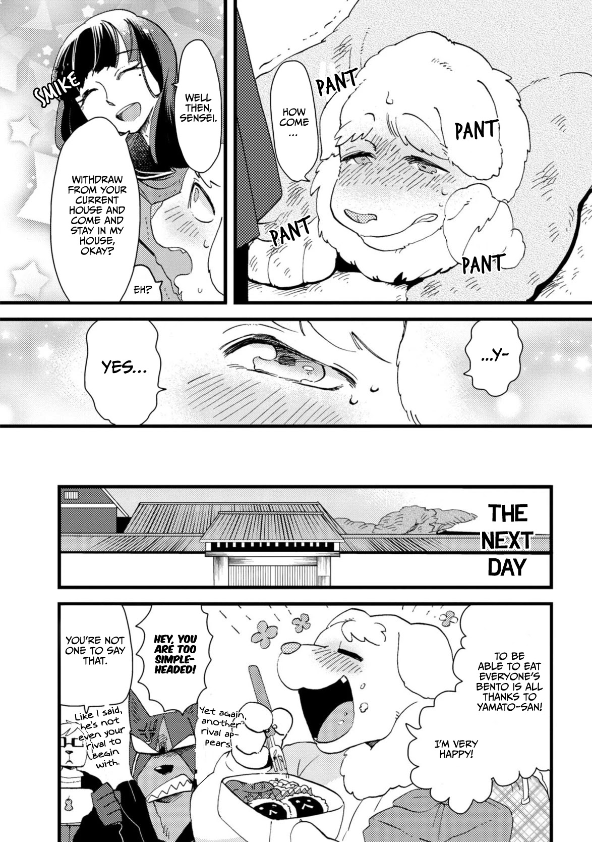 Ojyo with Seven Dogs Chapter 4 page 18 - Chapter 4: Young Miss and Giant Dog