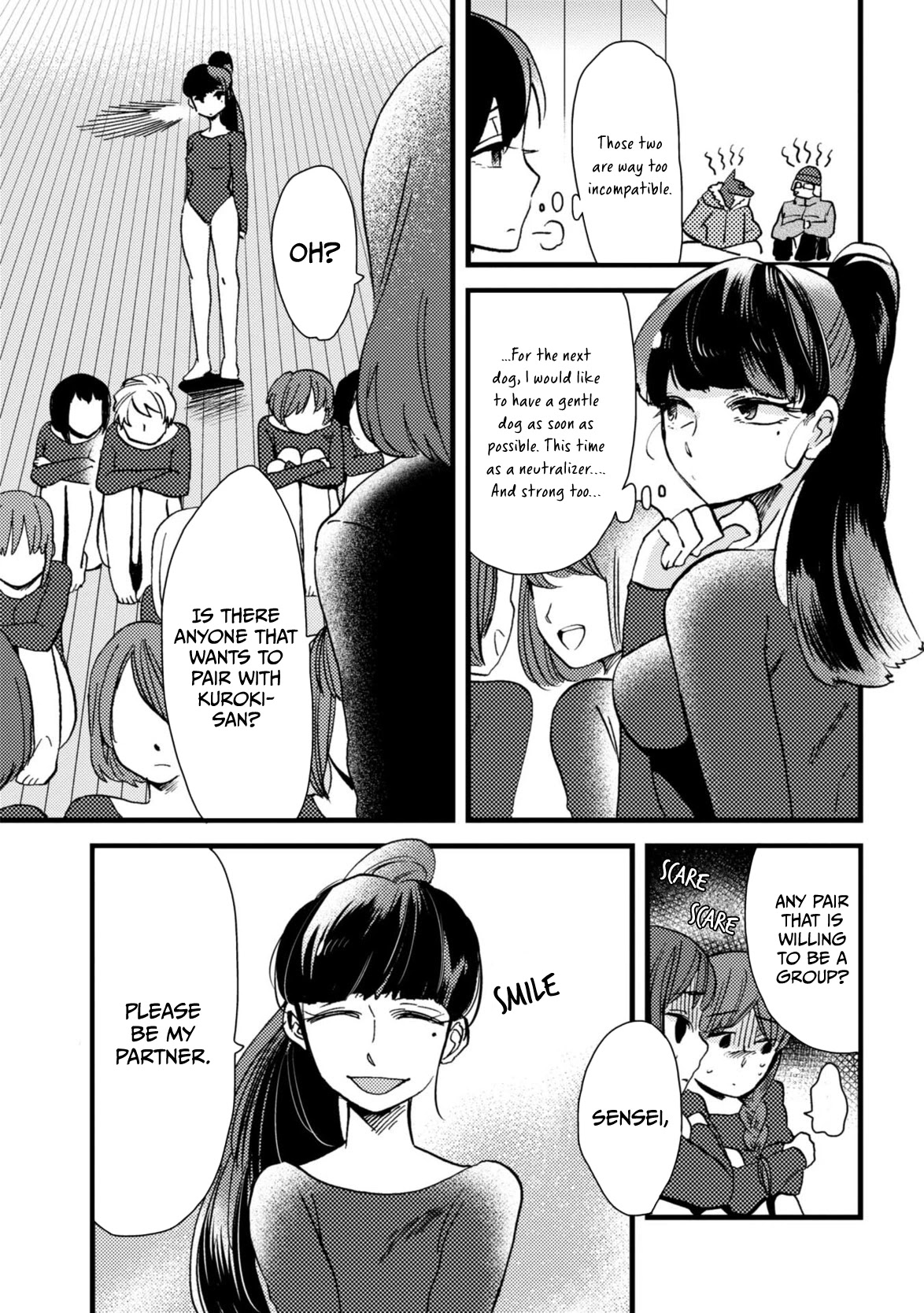 Ojyo with Seven Dogs Chapter 4 page 6 - Chapter 4: Young Miss and Giant Dog
