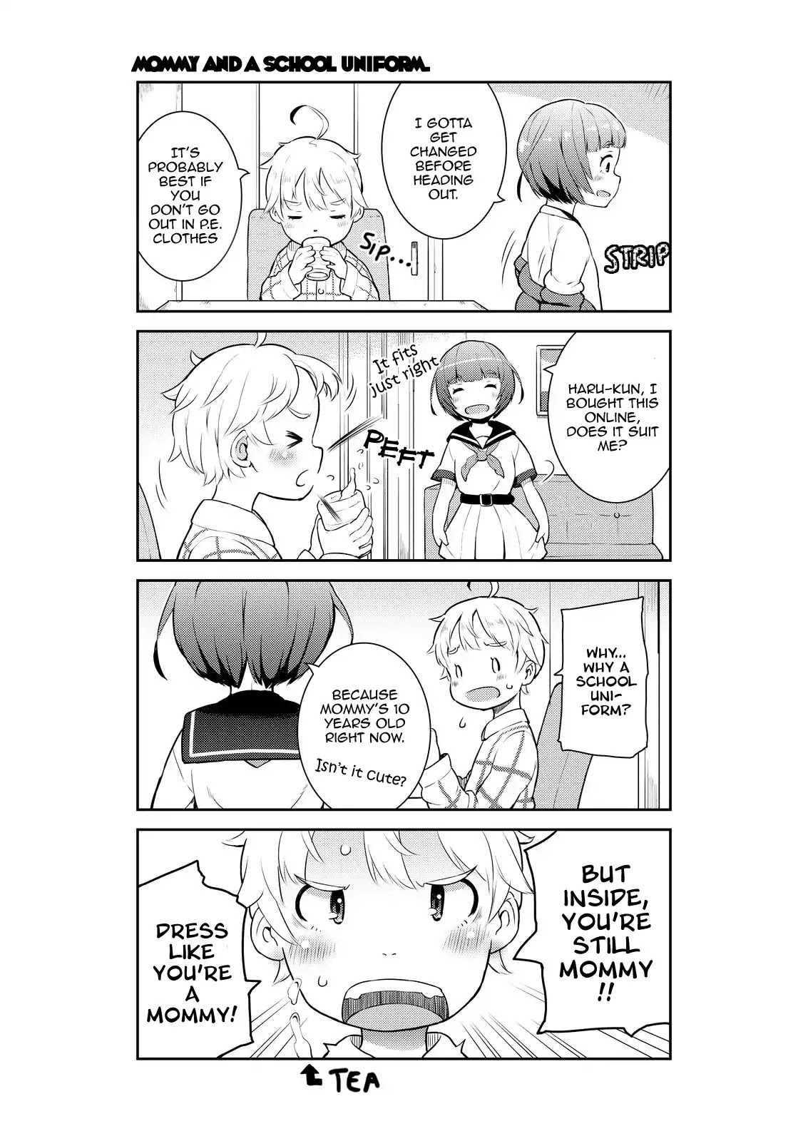 Okaa-san (10-sai) to Boku Chapter 6.5 page 3 - Chapter 6.5