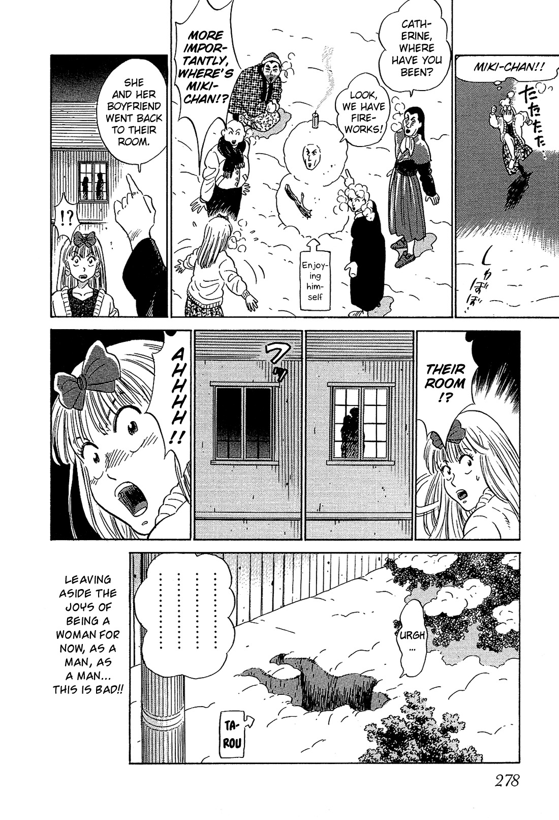 Okama Report Chapter 15 page 17 - Chapter 15: Lost Ski Night