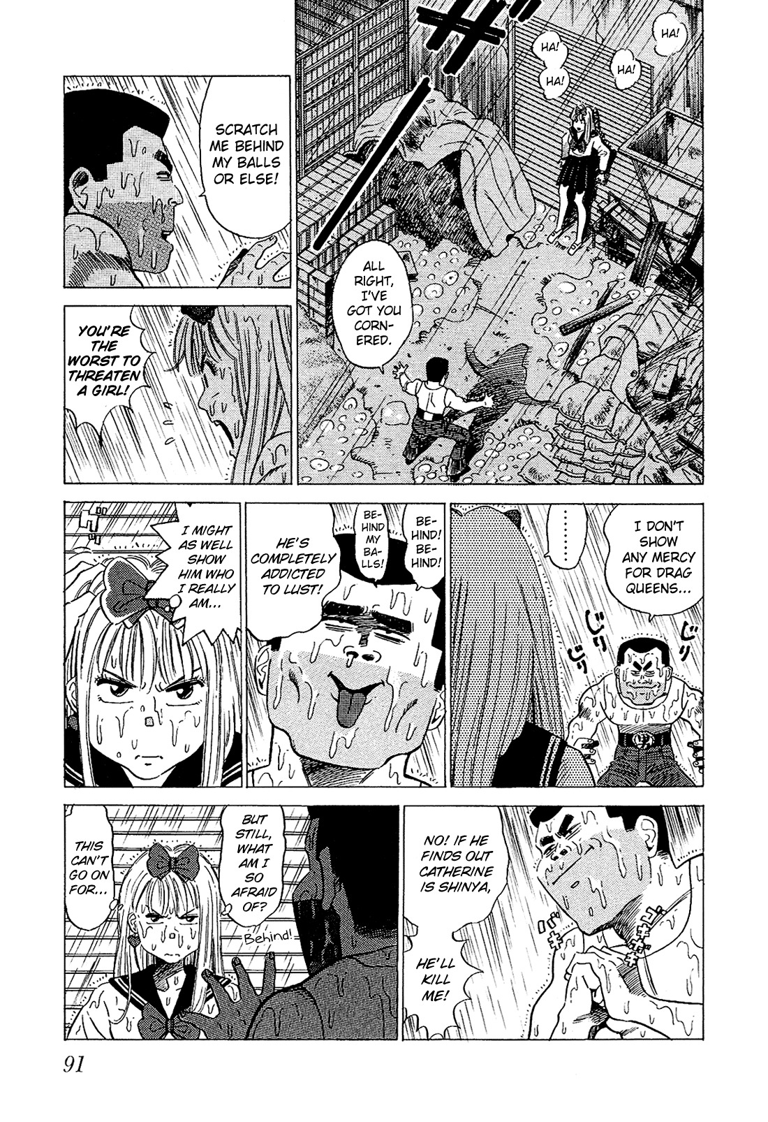 Okama Report Chapter 46 page 10 - Chapter 46: Stormy Youth