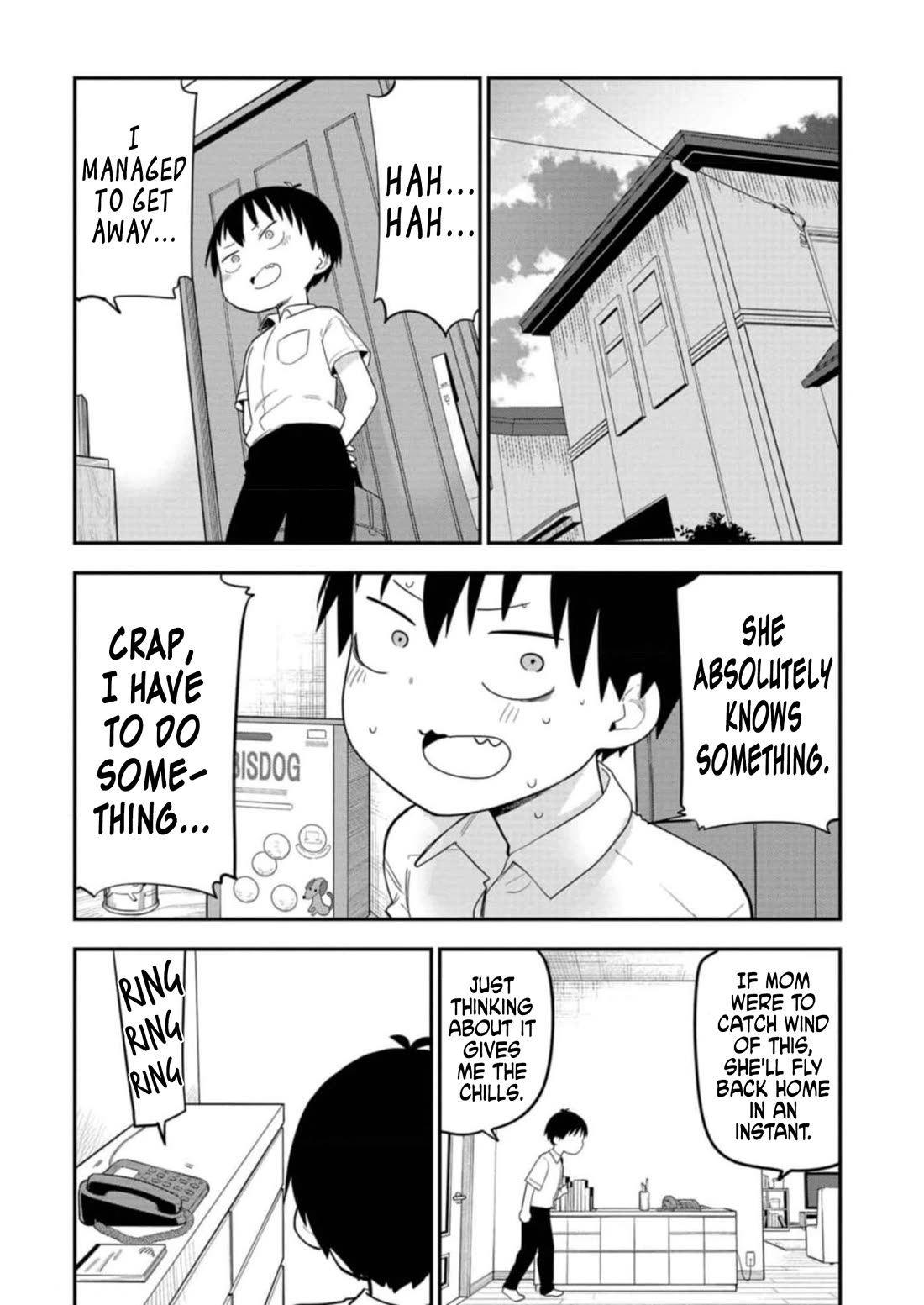 Ōkami-kun wa Hayakawa-san ni katenai Chapter 14 page 14 - Chapter 14: Squirming in Abstinence