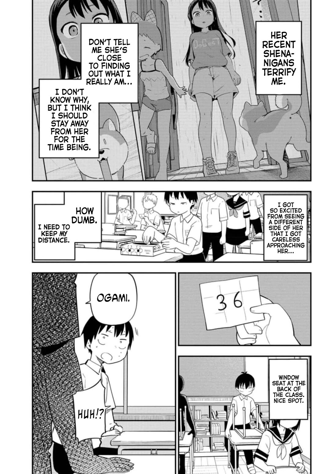 Ōkami-kun wa Hayakawa-san ni katenai Chapter 14 page 3 - Chapter 14: Squirming in Abstinence