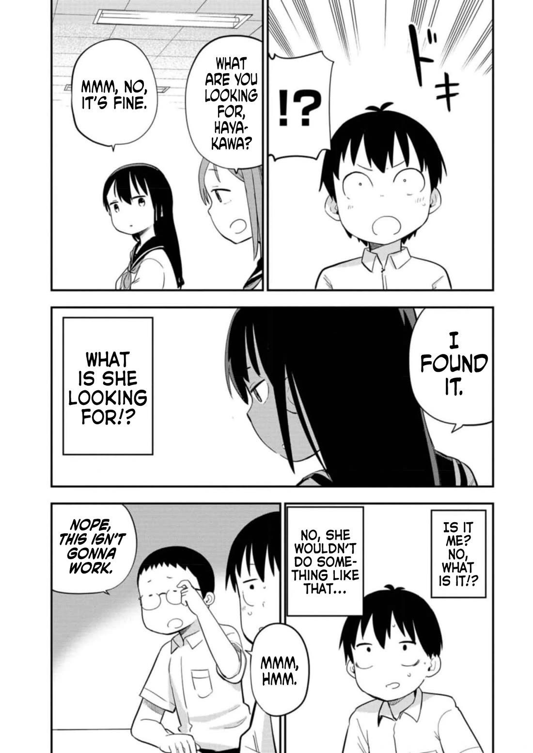 Ōkami-kun wa Hayakawa-san ni katenai Chapter 14 page 5 - Chapter 14: Squirming in Abstinence