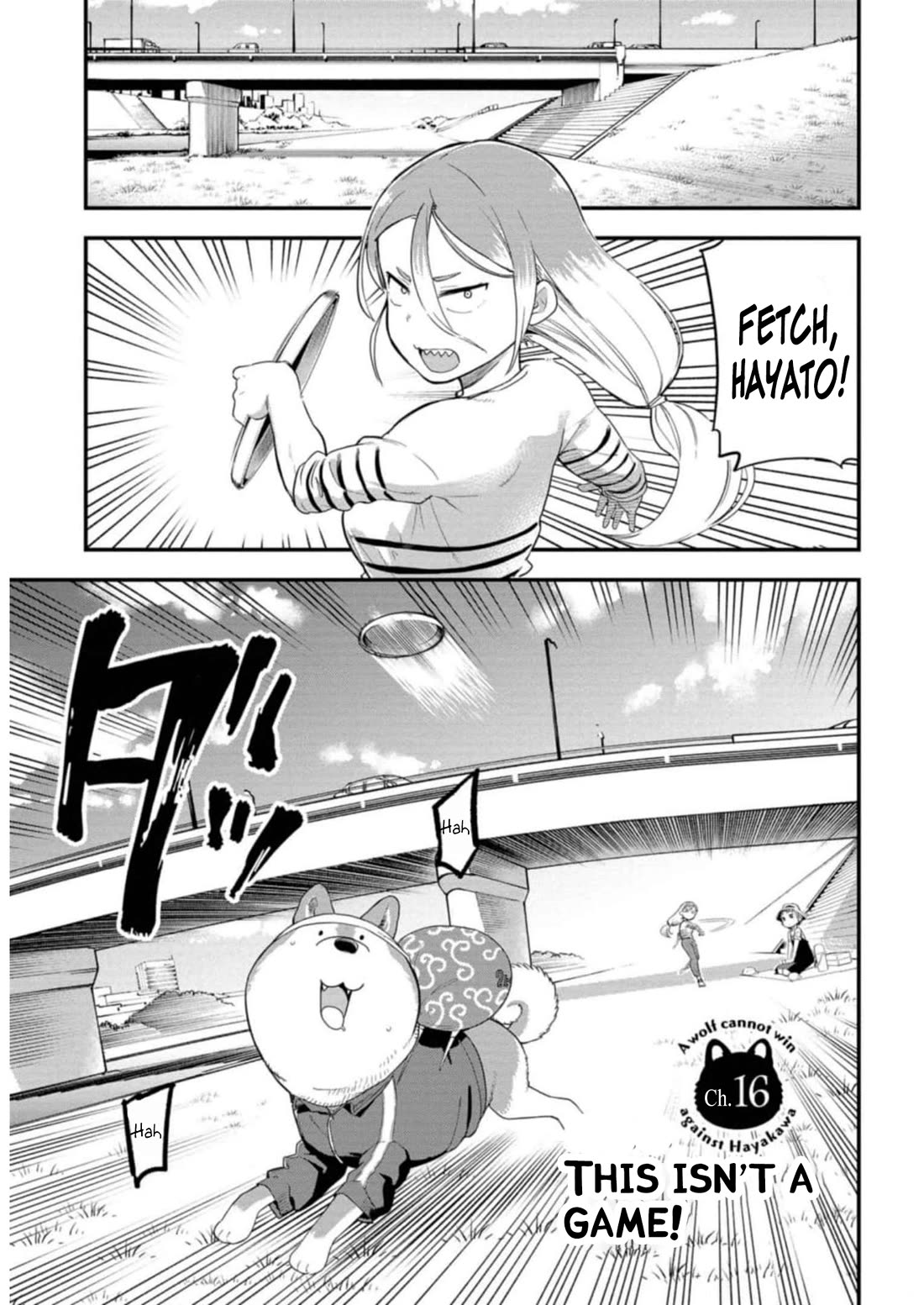 Ōkami-kun wa Hayakawa-san ni katenai Chapter 16 page 1 - Chapter 16: This Isn't a Game!