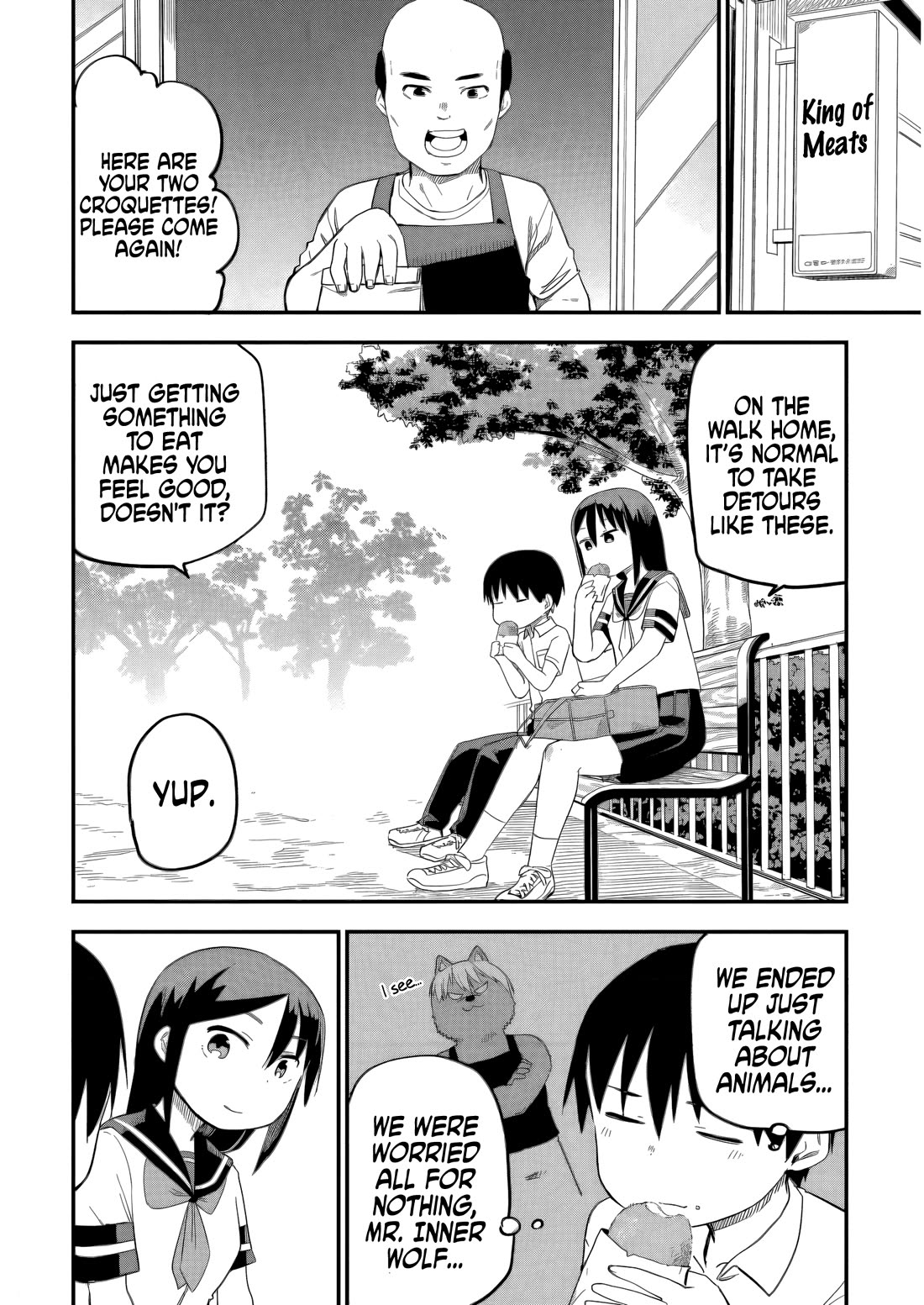 Ōkami-kun wa Hayakawa-san ni katenai Chapter 17 page 10 - Chapter 17: Let's Go Home Together!