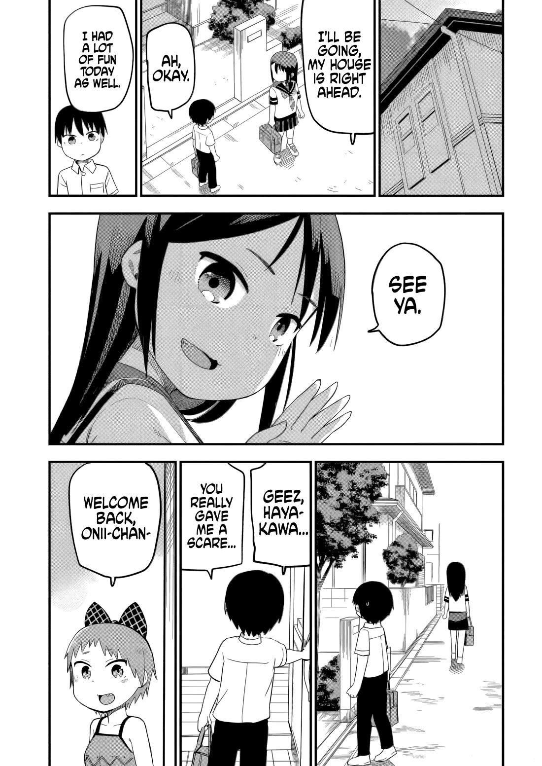 Ōkami-kun wa Hayakawa-san ni katenai Chapter 17 page 15 - Chapter 17: Let's Go Home Together!